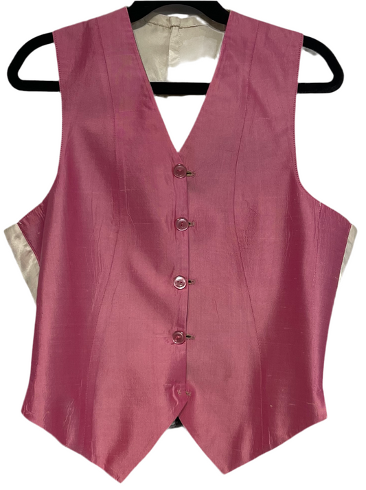 Reversable Pink and Green Vest