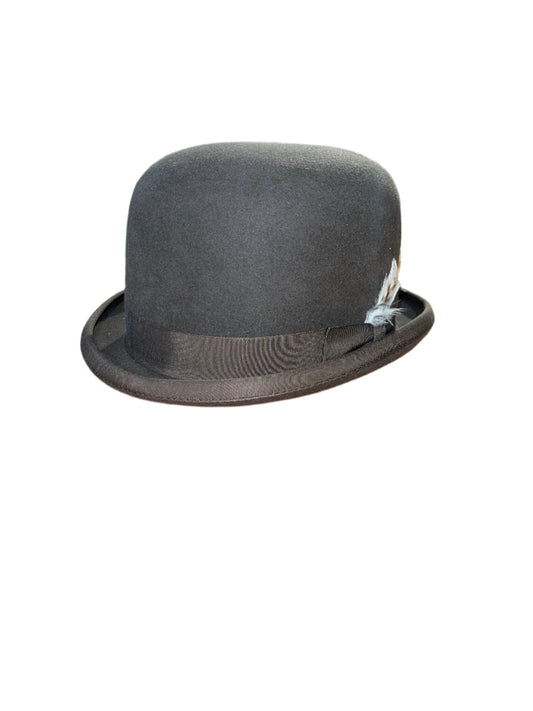 Saddle Seat Connection, Brown 7 1/8 Derby