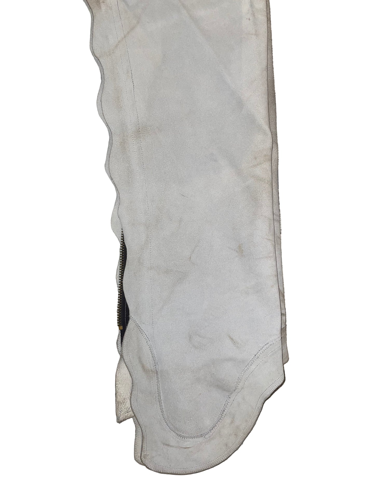 Custom, Grey Ultrasuede Chaps