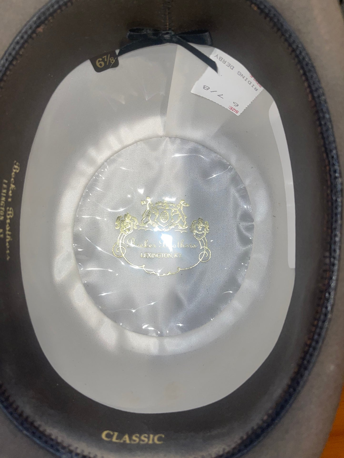 Becker Brothers, Custom Sage Derby  6 7/8