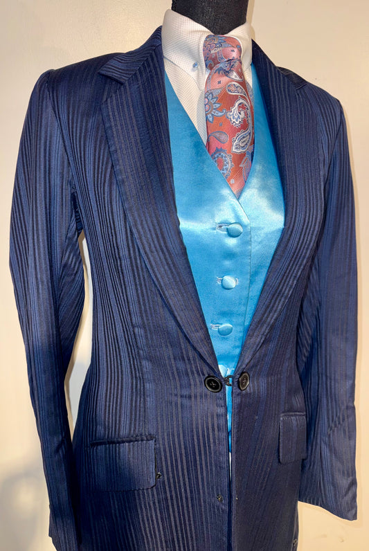 Marsha De Arriaga, Navy Suit