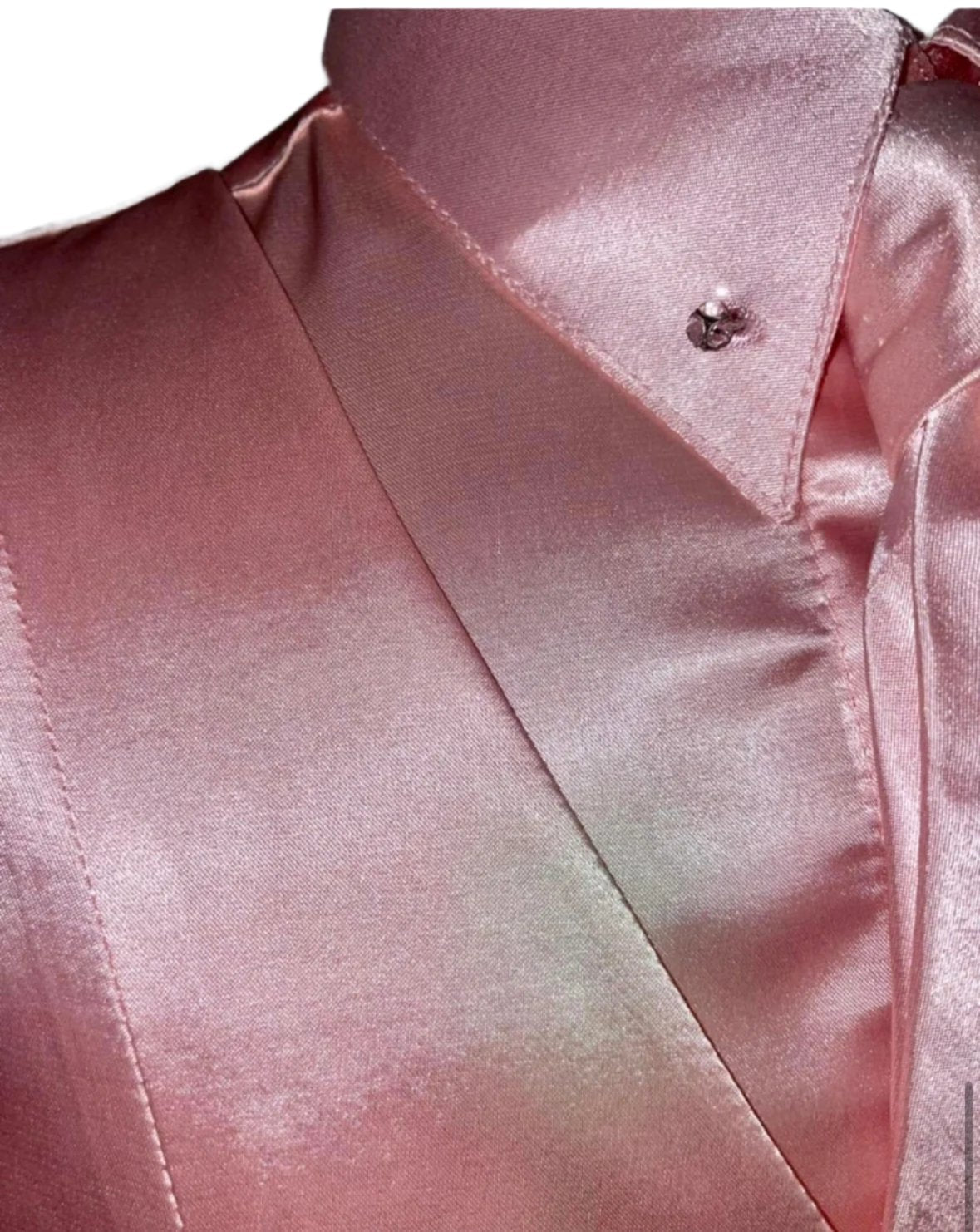 New, MTC Pink Silk Shirt