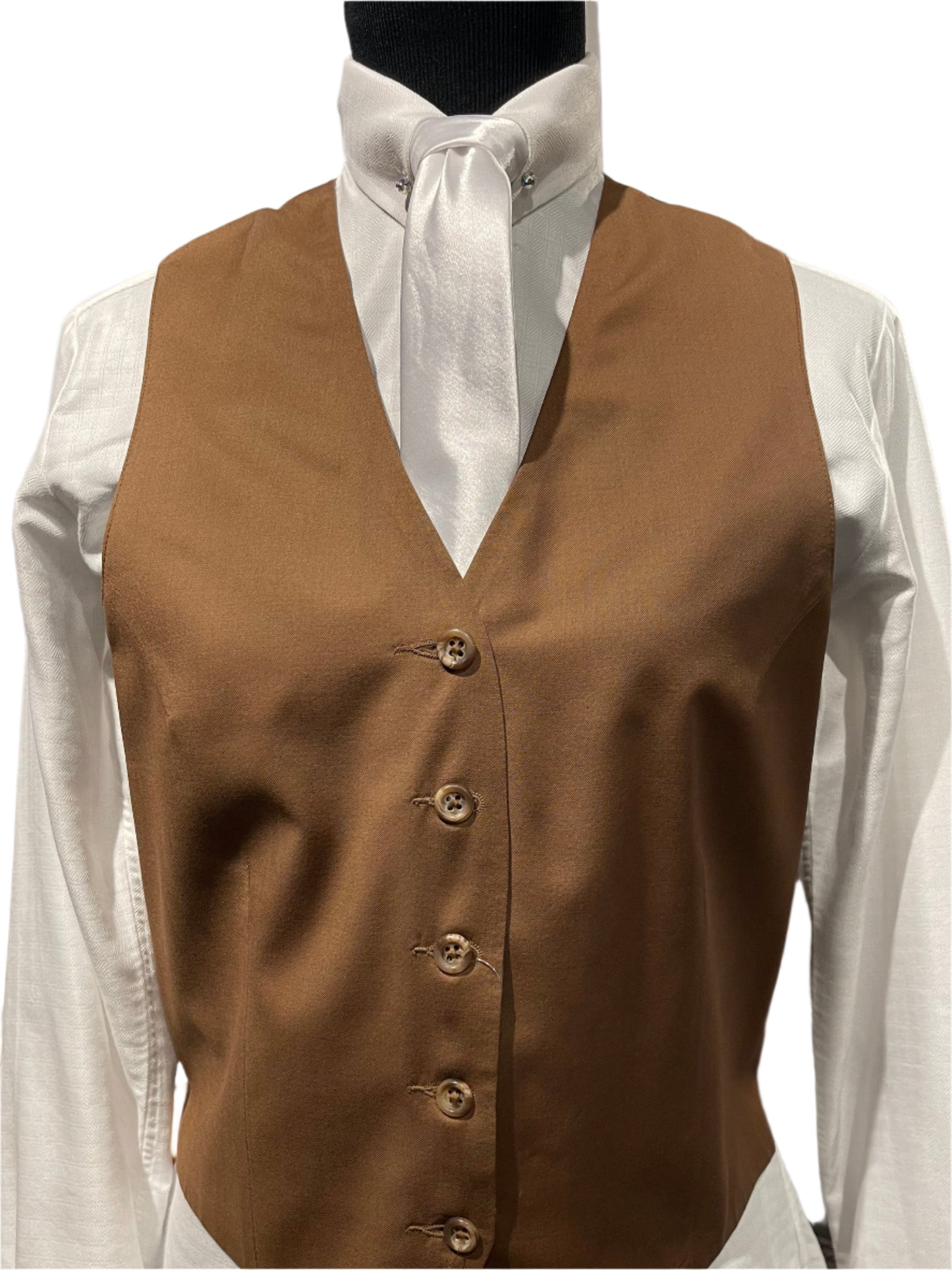 light brown vest