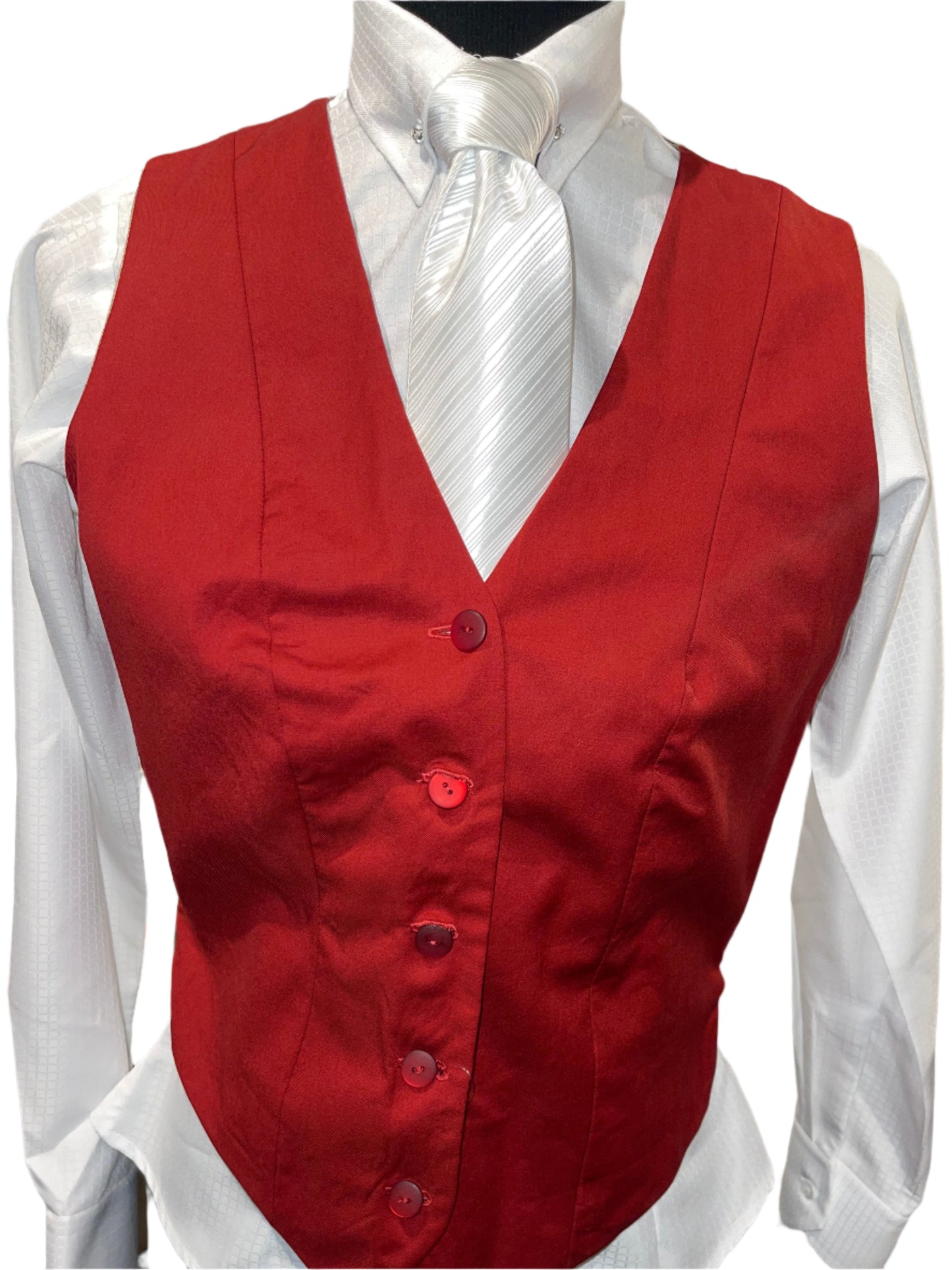 Custom, Red Ladies Show Vest