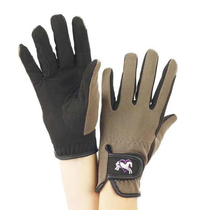 Ovation, Embroidered, PerformerZ Riding Gloves