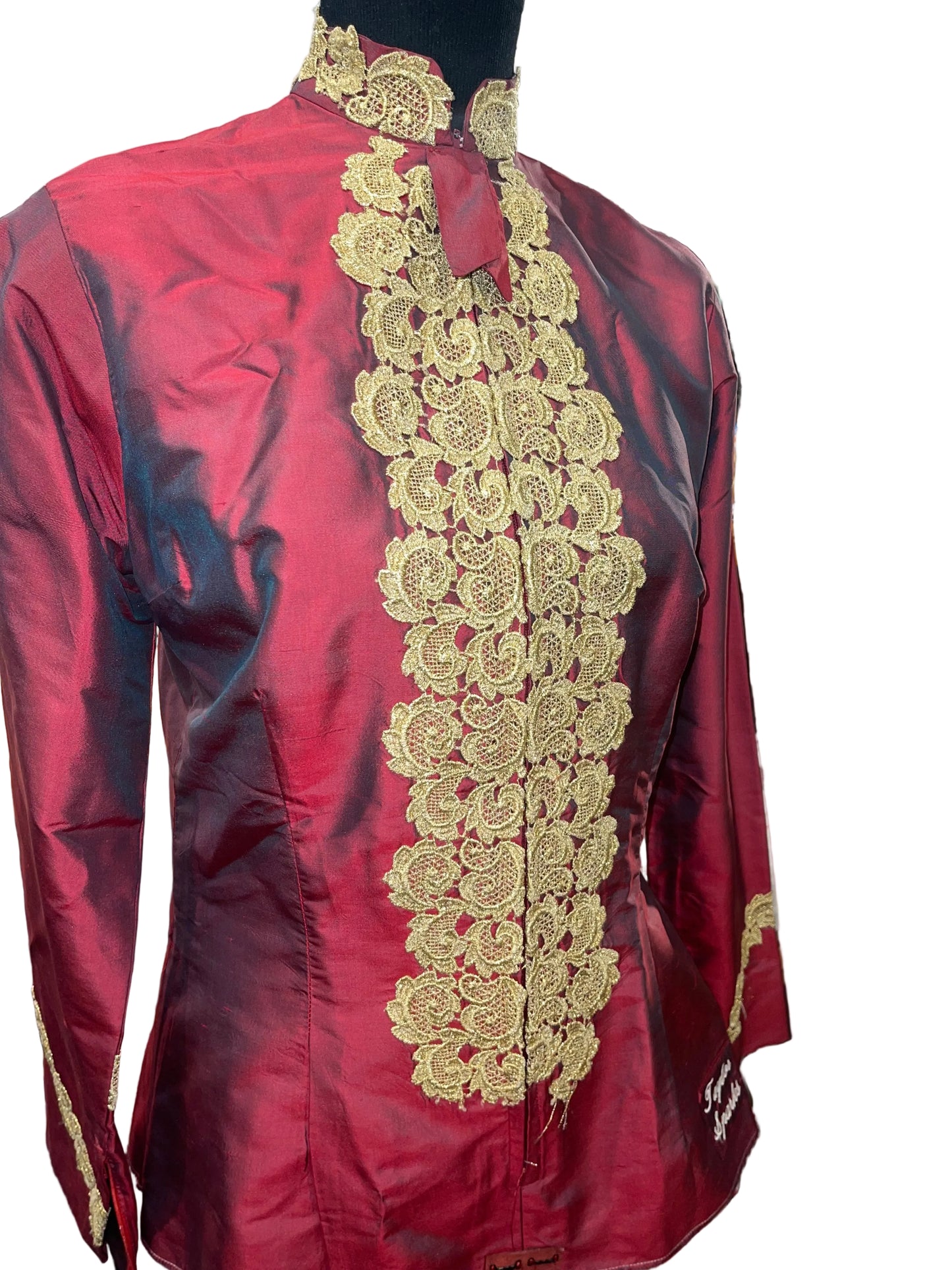 Custom, Ladies Red Western Set