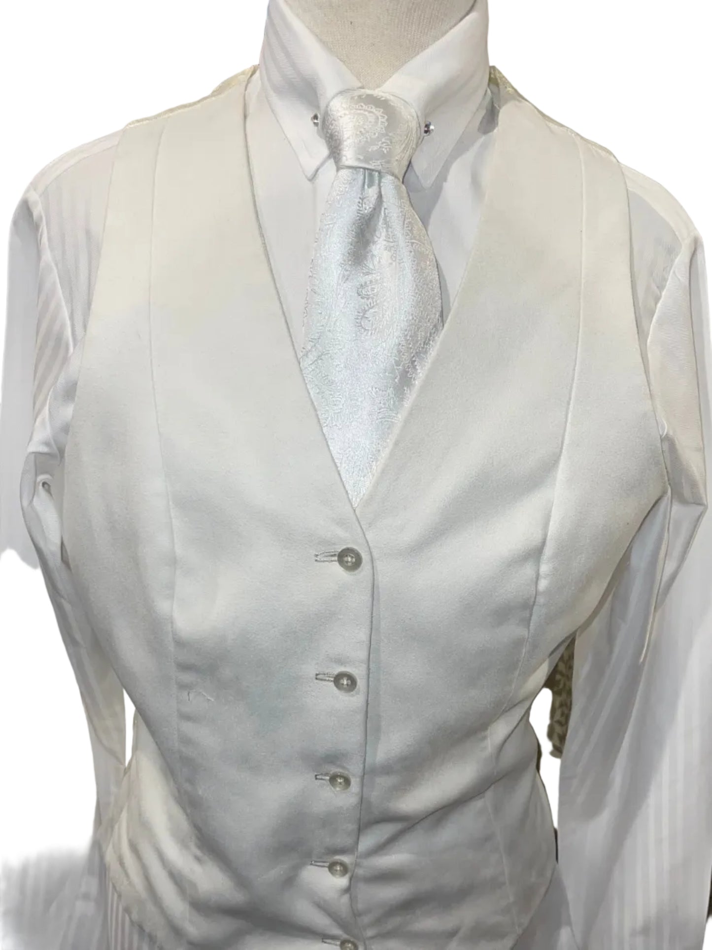 Custom, Off-White Vest