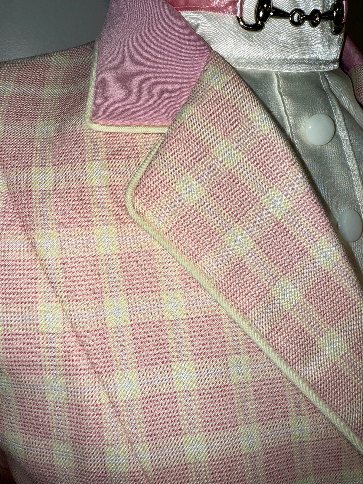 New MTC, Pink Plaid Hunt Coat