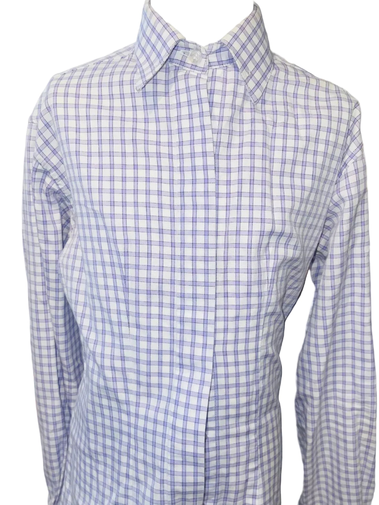 Marsha De Arriaga, Girls Purple Check Shirt