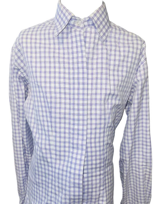 Marsha De Arriaga, Girls Purple Check Shirt