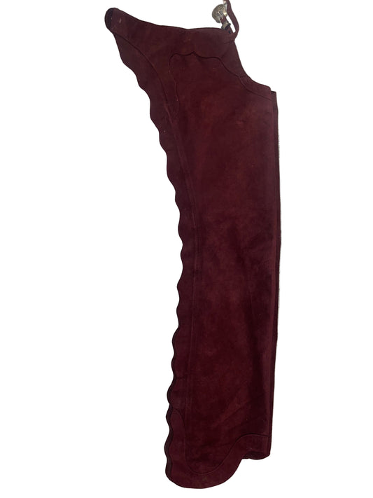 Show Season, Custom Maroon Chaps