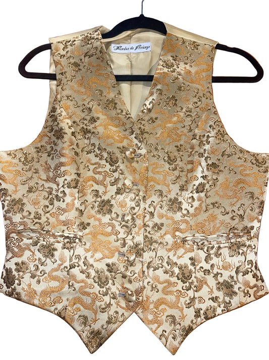 Marsha De Arriaga, Gold Brocade Vest