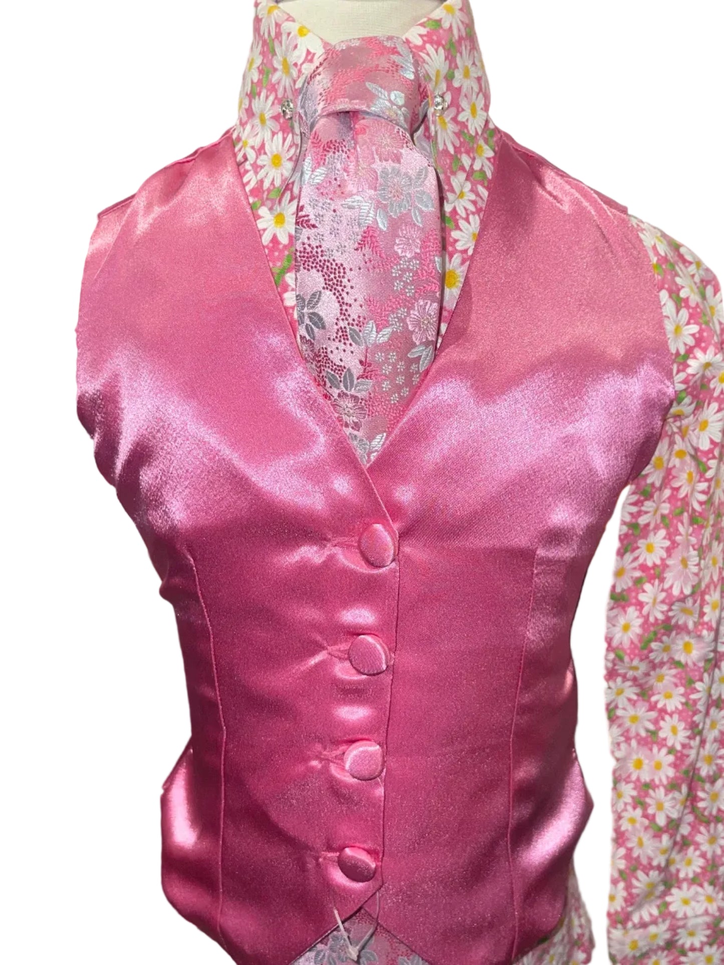 MTC Girls Pink Floral Set