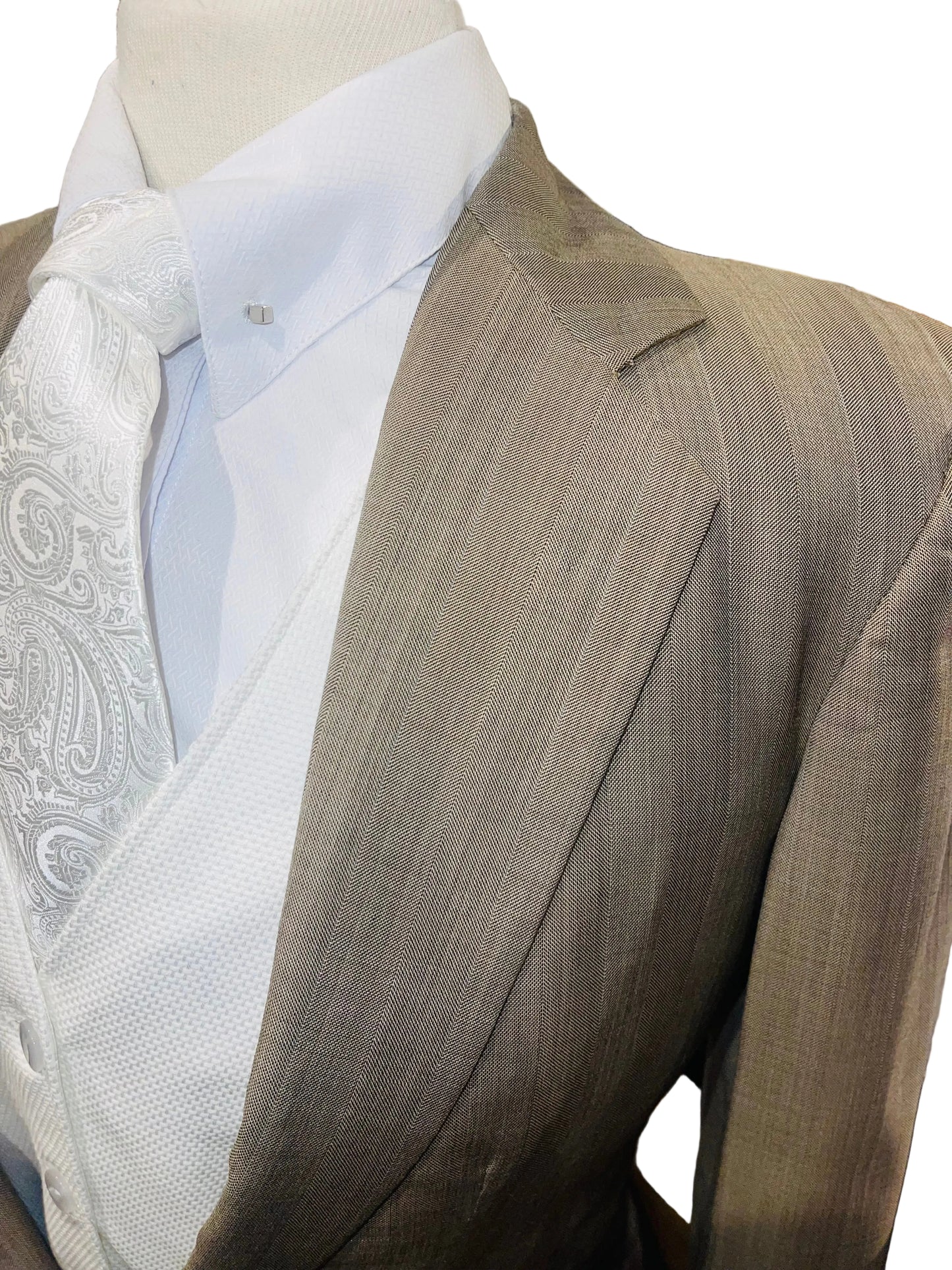 Carl Meyers, Taupe Suit