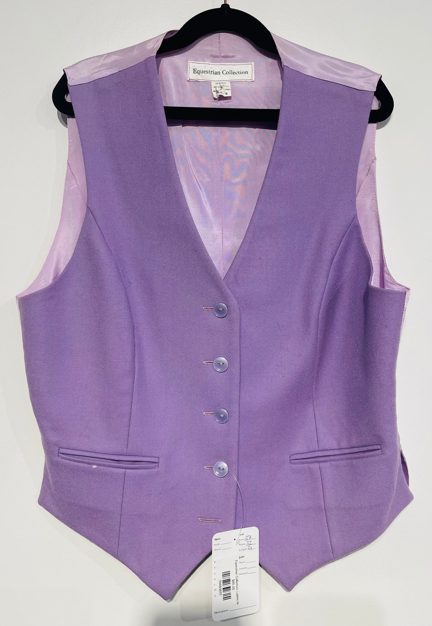 Equestrian Collection, Ladies Vest