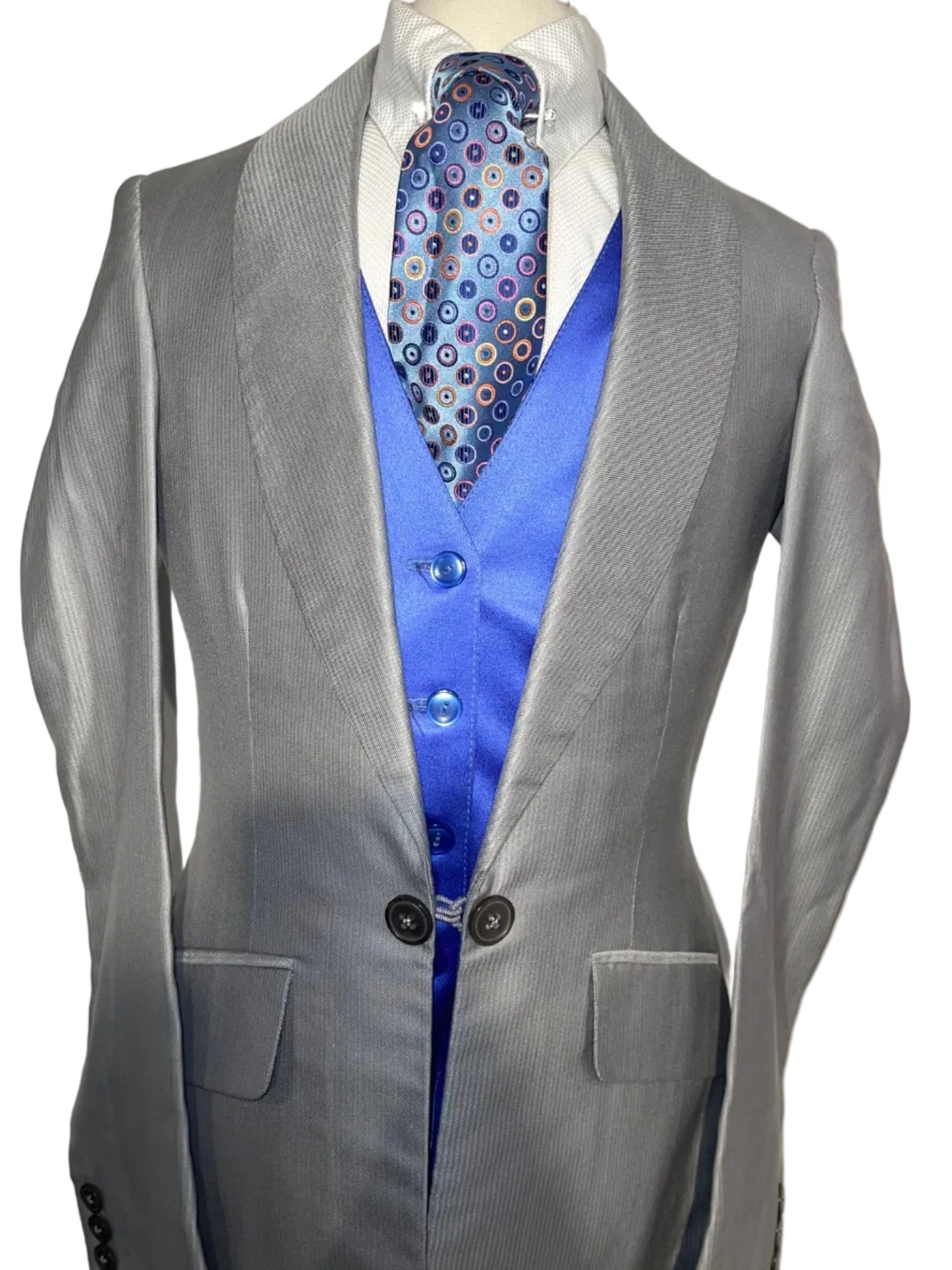 Custom, Silver Girls Day Coat