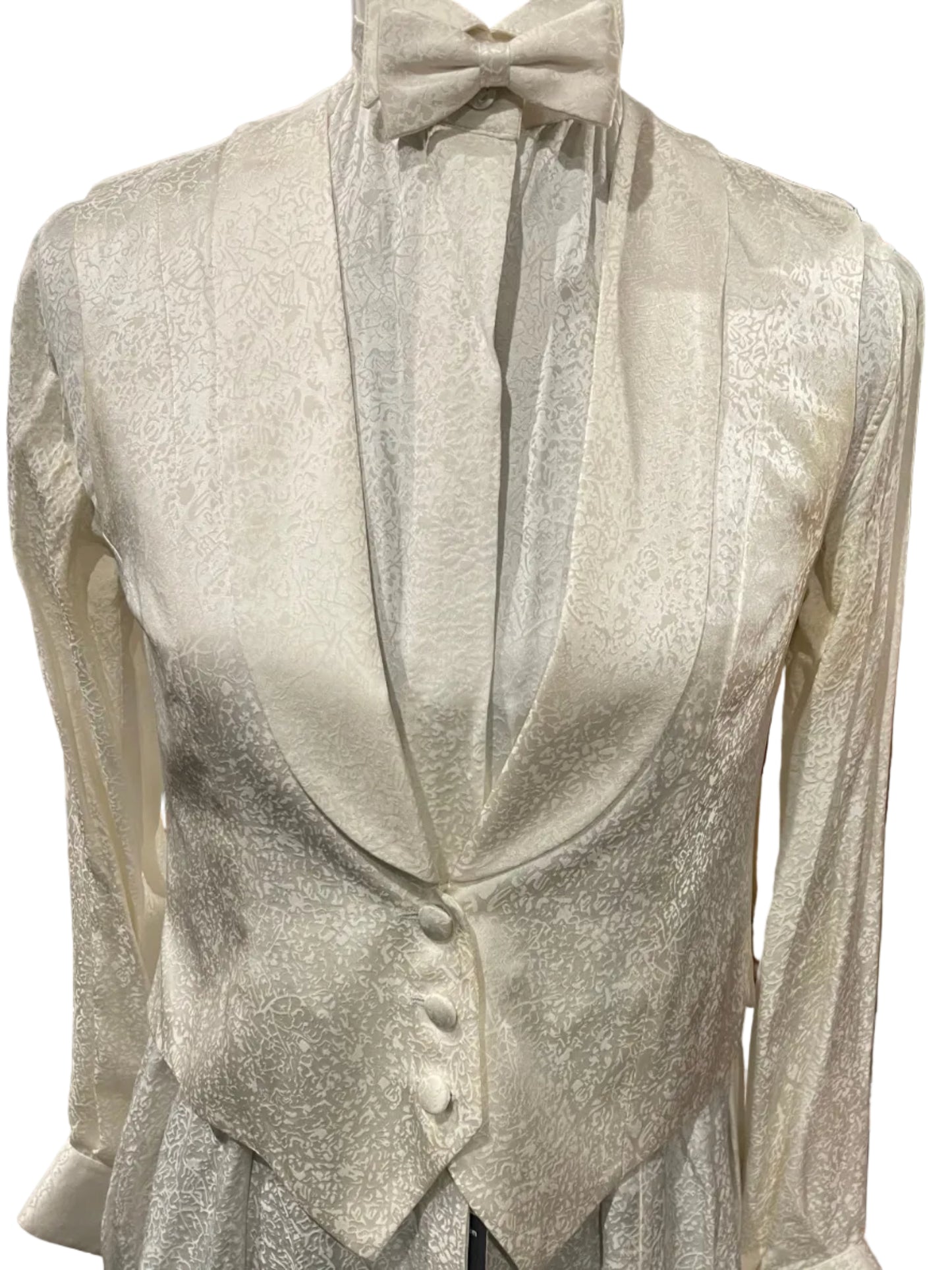 Marsha De Arriaga, Cream Formal Set
