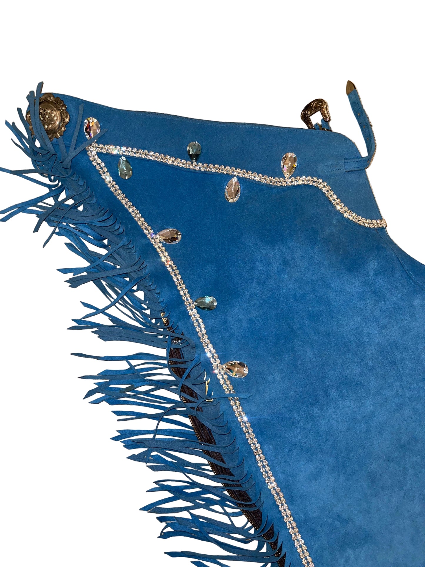 Custom, Sky Blue Ladies Chaps