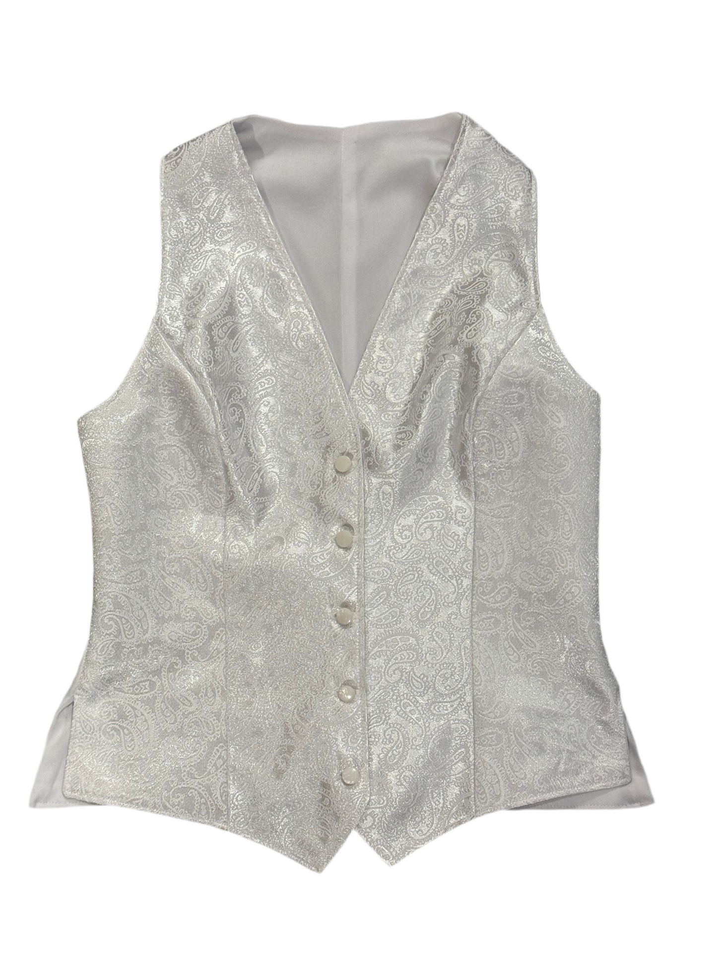 Custom, Youth White Vest
