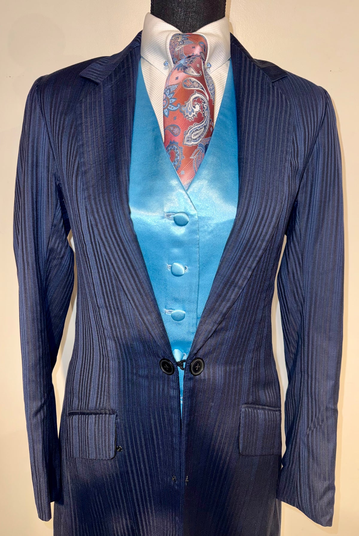 Marsha De Arriaga, Navy Suit
