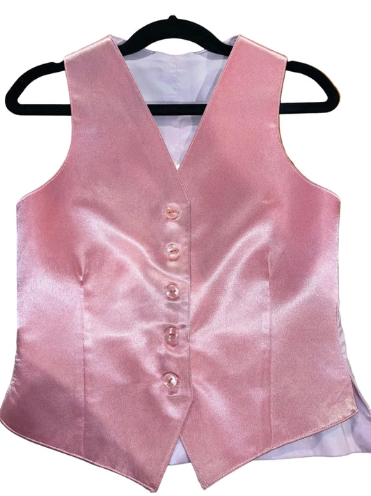 BRB, Pink Silk Girls Vest