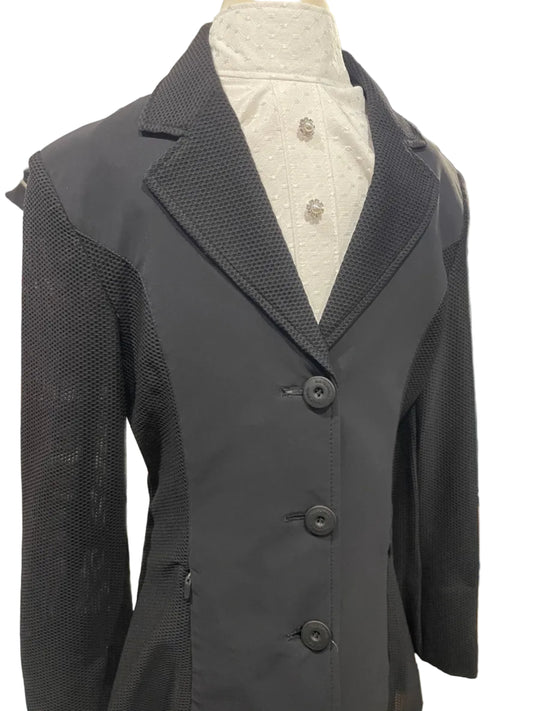 Rj Classics, Black Mesh Girls 14R Hunt Coat