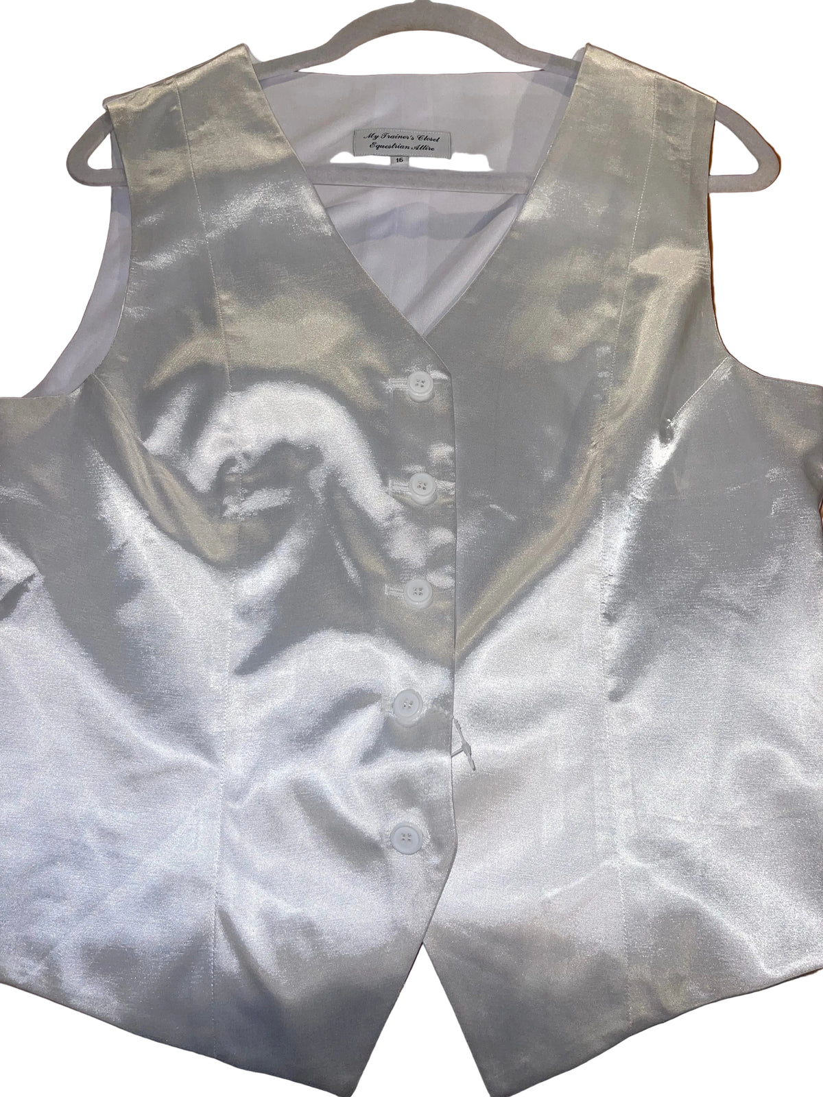 MTC, White Silk Vest 16
