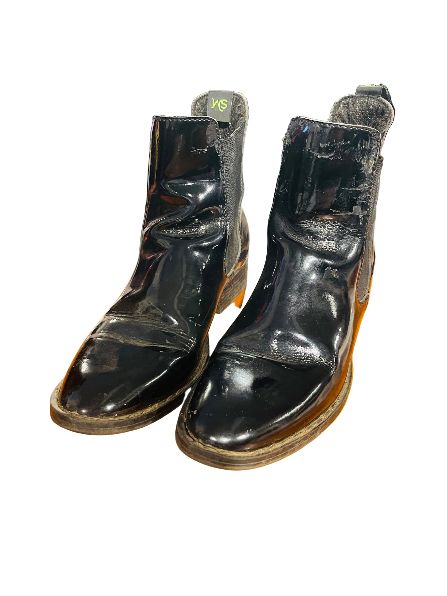 Smokey Mountain, Black Patent Boots 8
