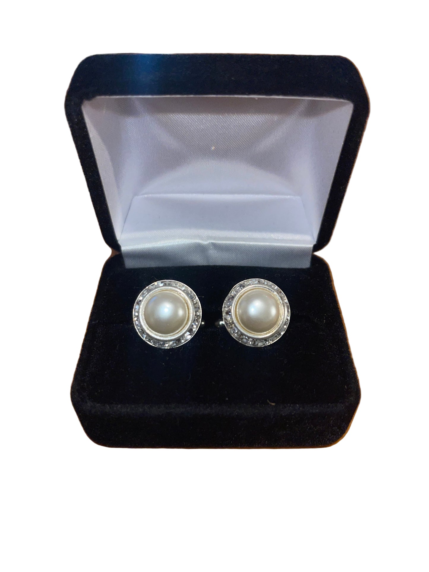 New, Crystal Cufflinks
