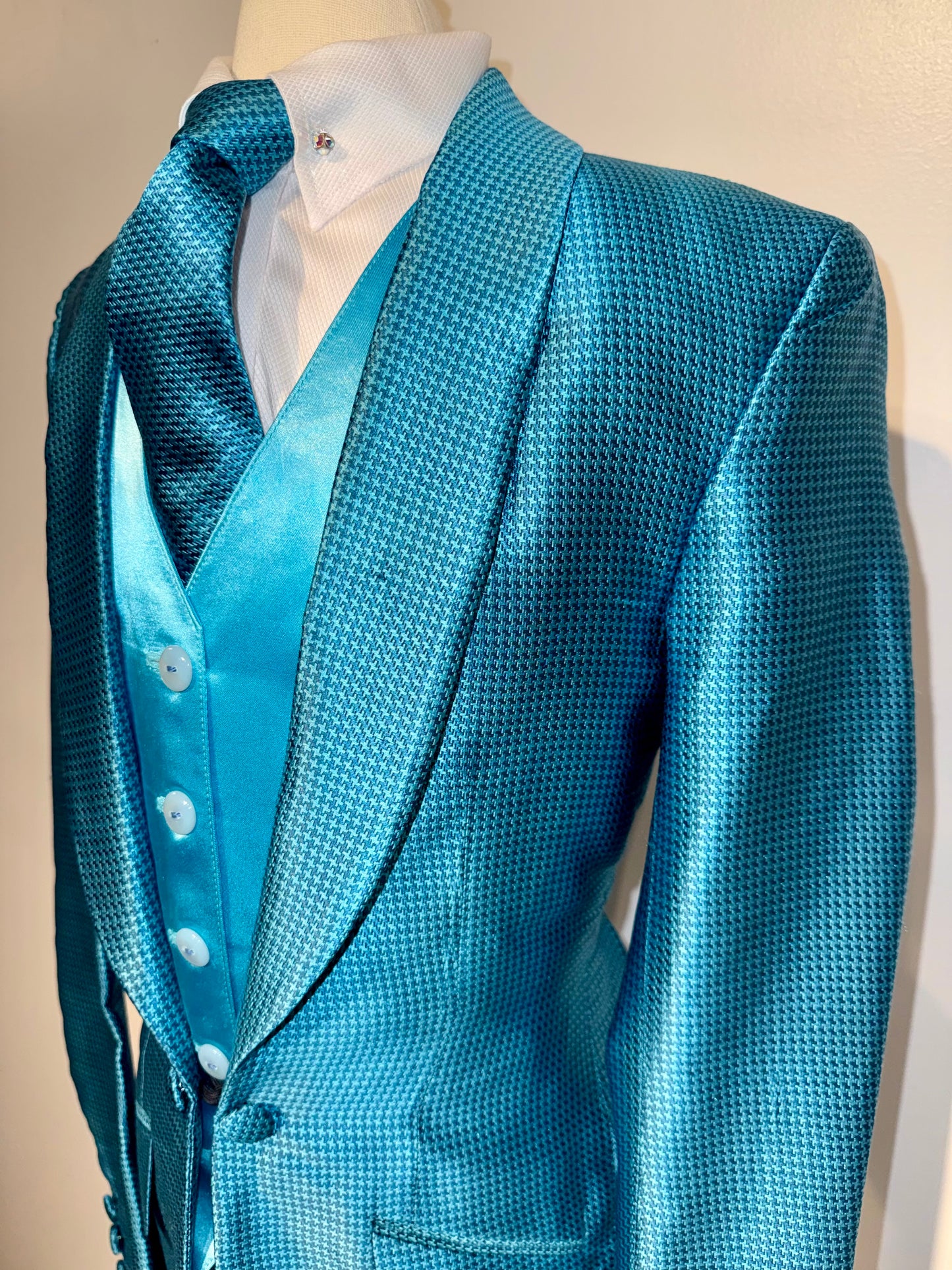 Marsha De Arriaga, Girls Teal Day Coat