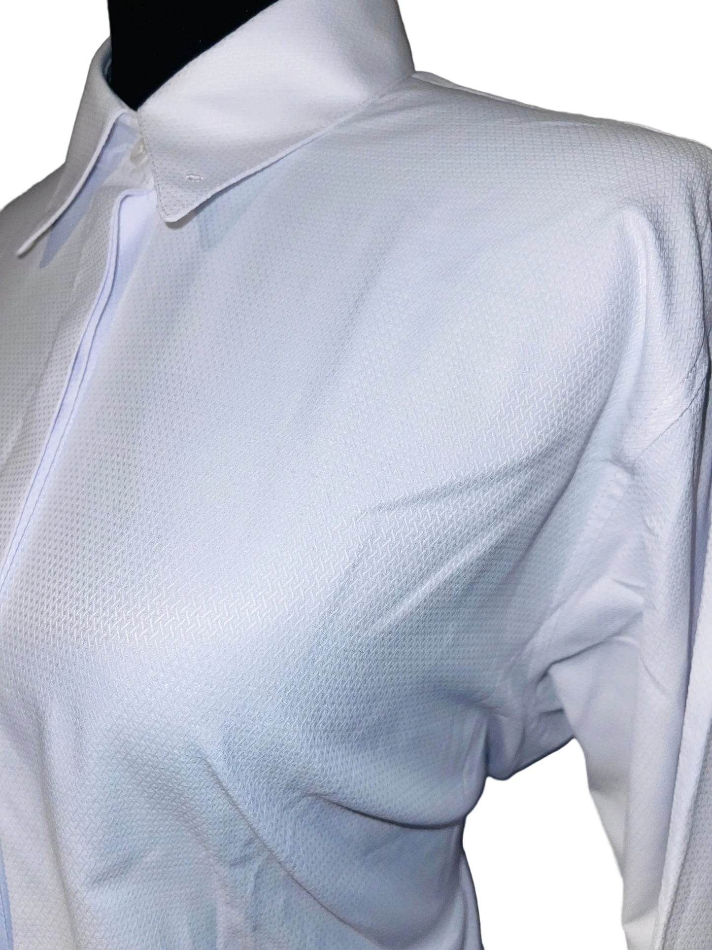New, MTC, White Crosshatch Shirts