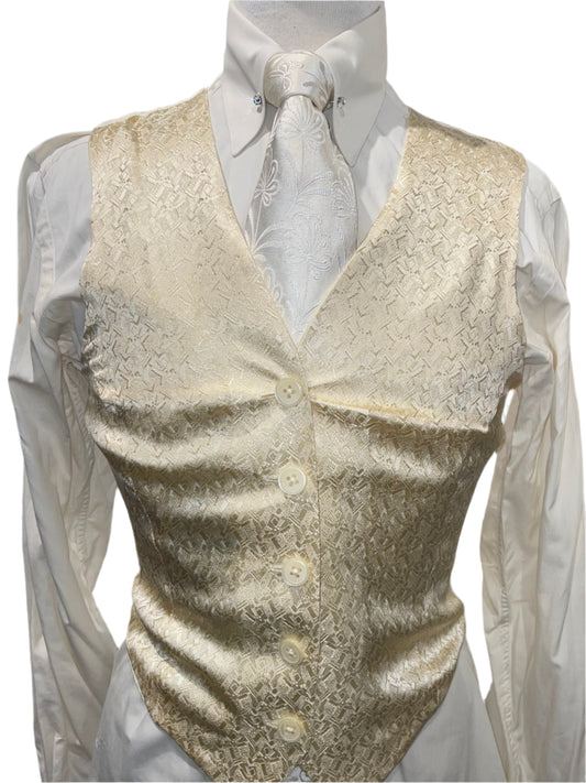 Custom, Cream Ladies Show Vest