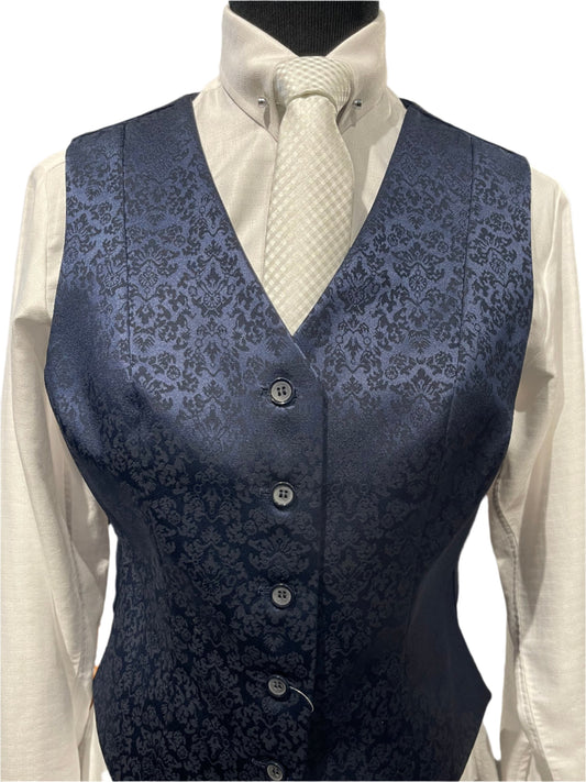 Go N Show New Satin Brocade Vest