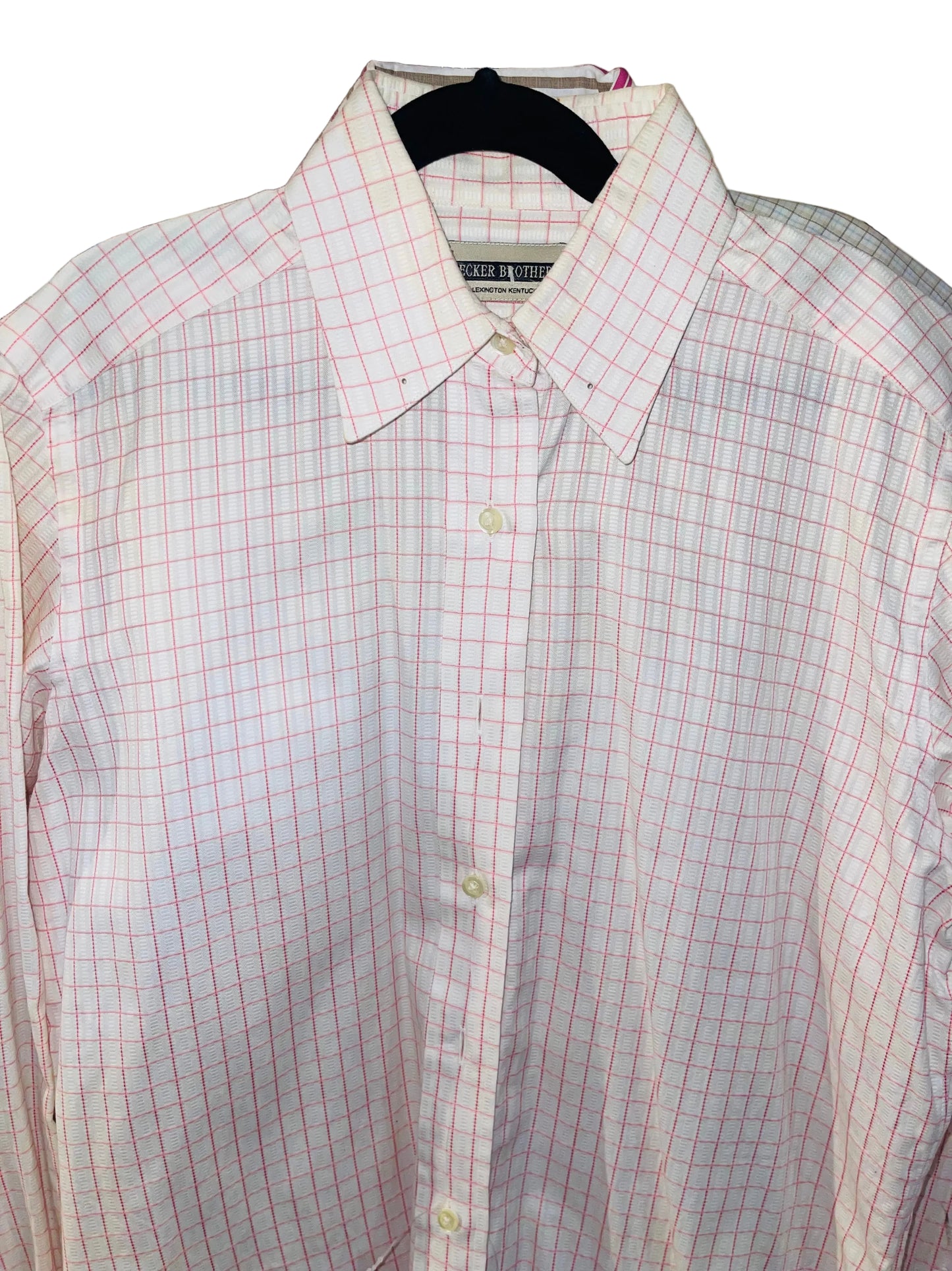 Becker Brothers, Pink Check Shirt