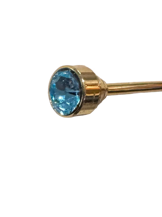Small Crystal Tie Bar