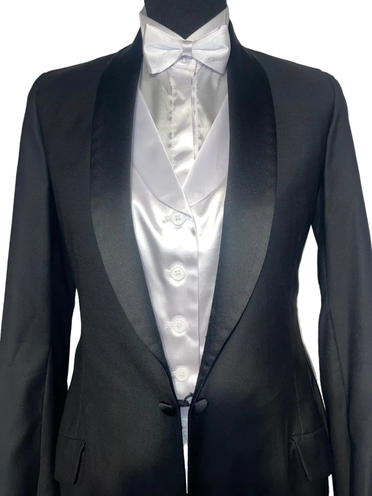 Saddle Seat Connection, Black Formal Coat