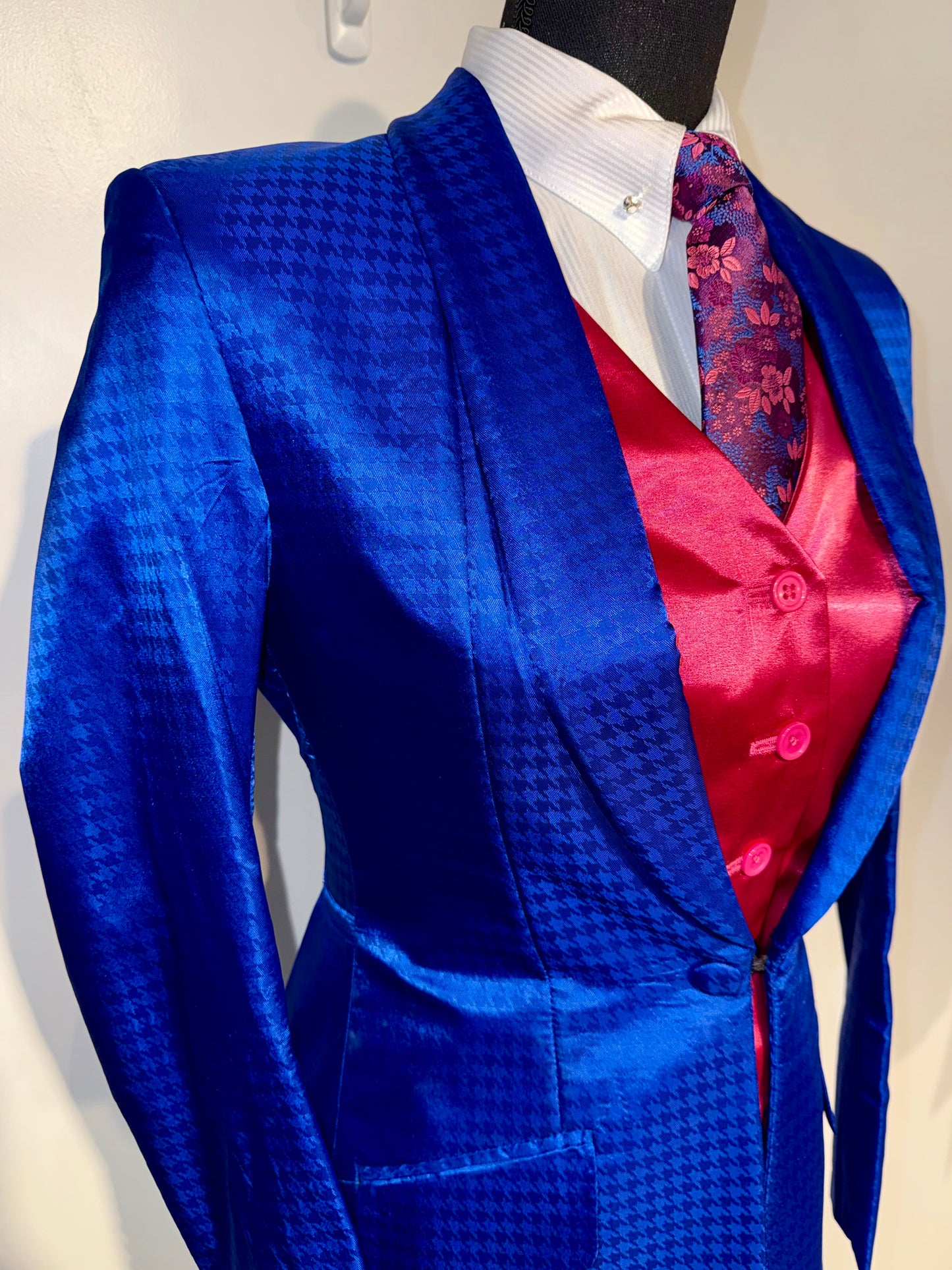 Marsha De Arriaga, Blue Teen Day Coat