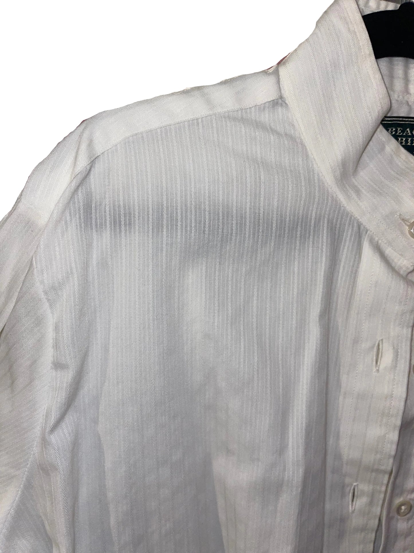 Beacon Hill, White 34 Hunt Shirt