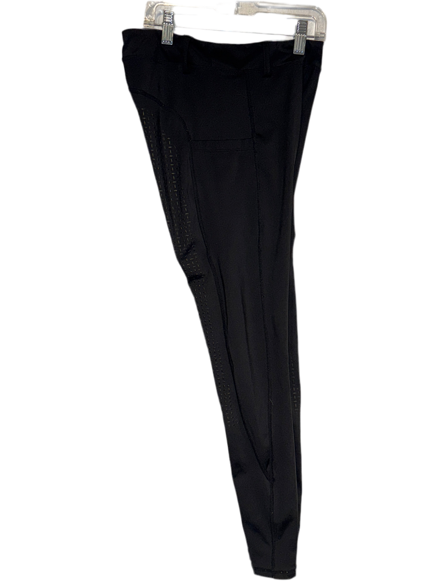 Youth XL, Black, Full Seat Riding Tights