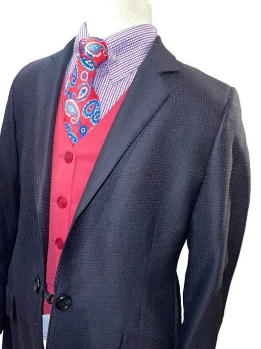 Custom, Navy Girls Suit
