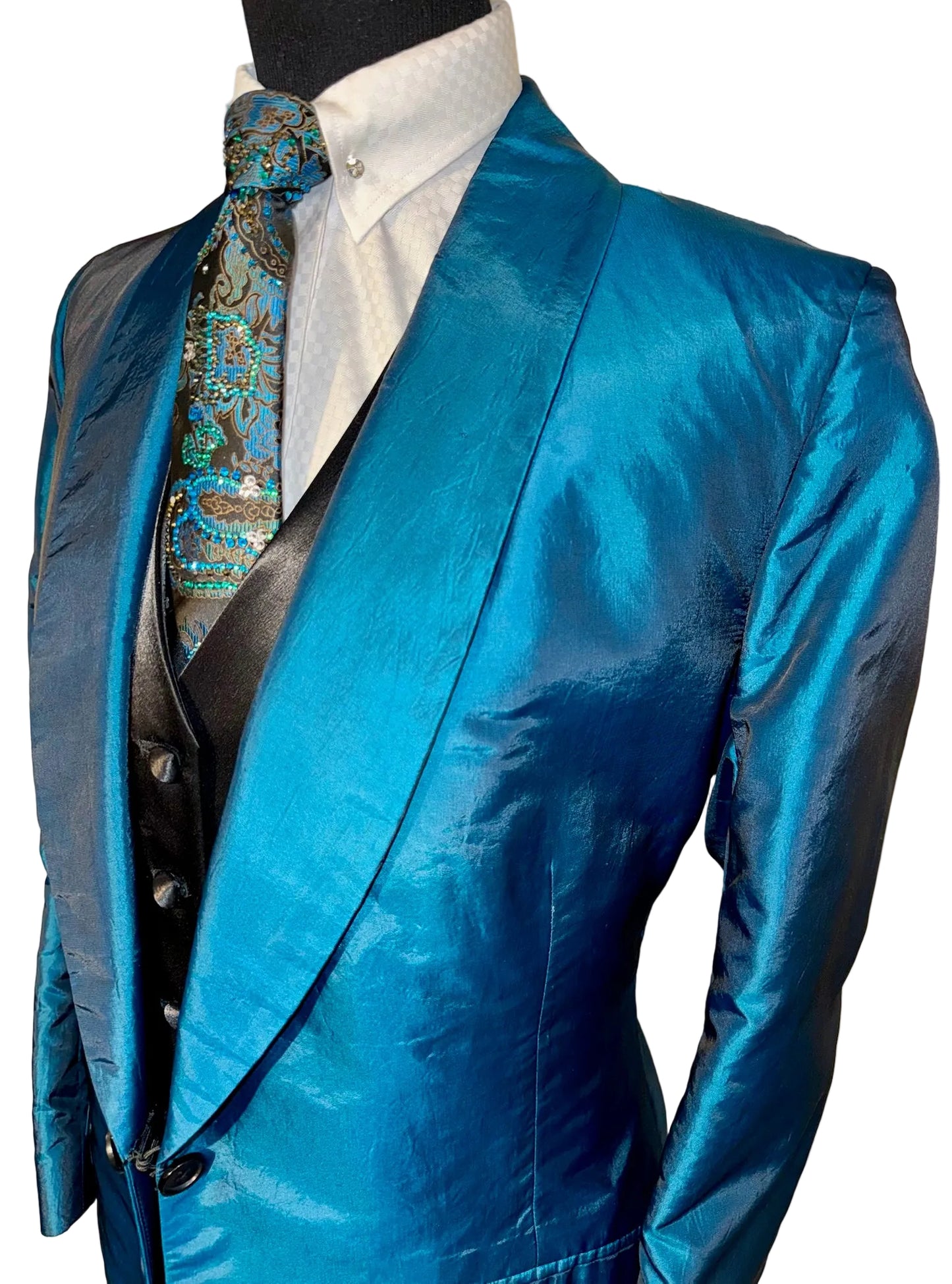 Custom, Ladies Teal Day Coat