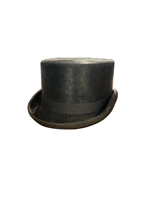 Black Top Hat 6 7/8