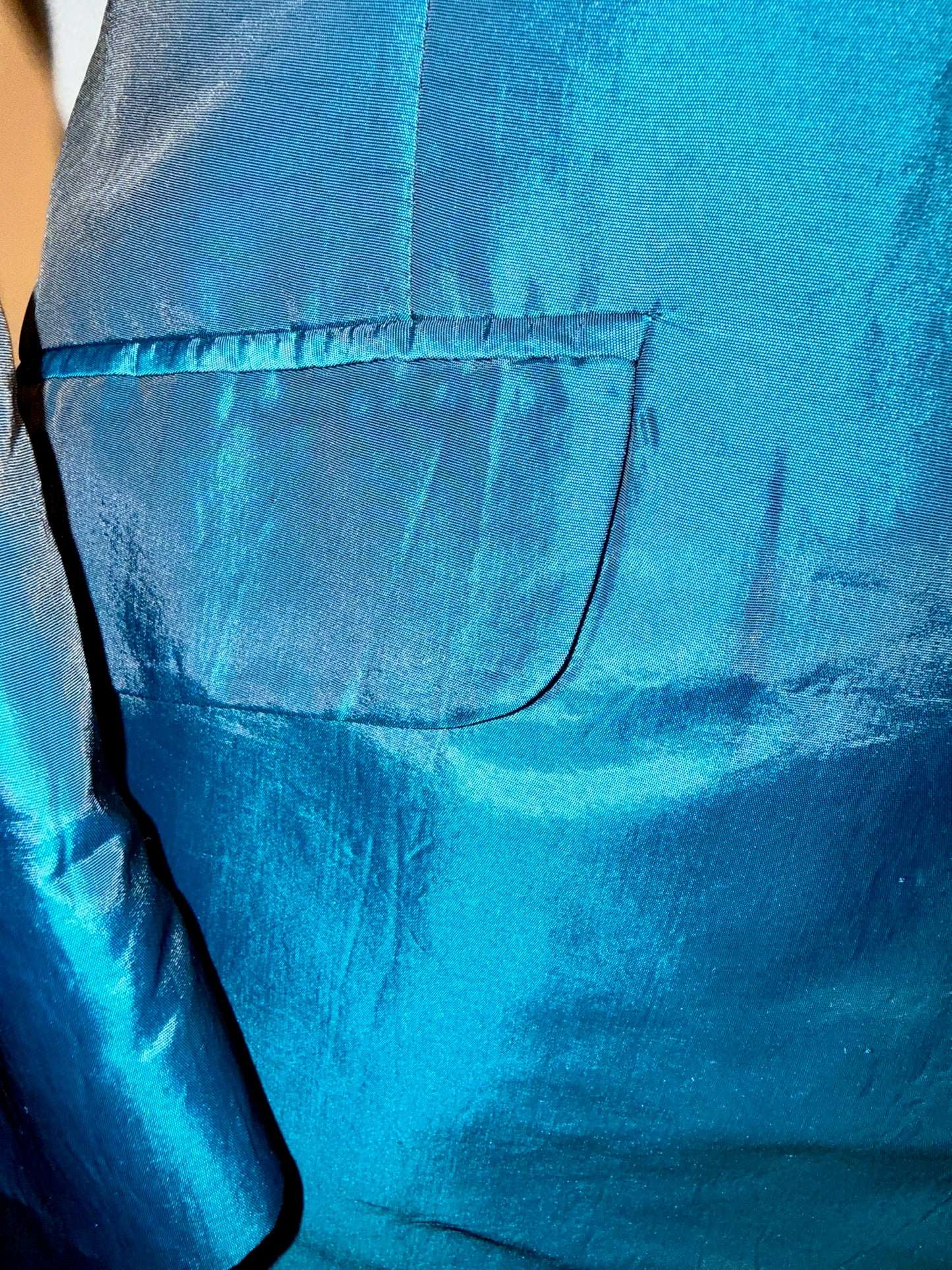Custom, Ladies Teal Day Coat