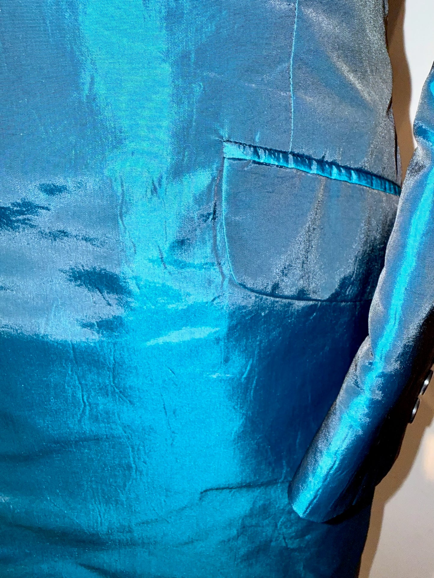 Custom, Ladies Teal Day Coat