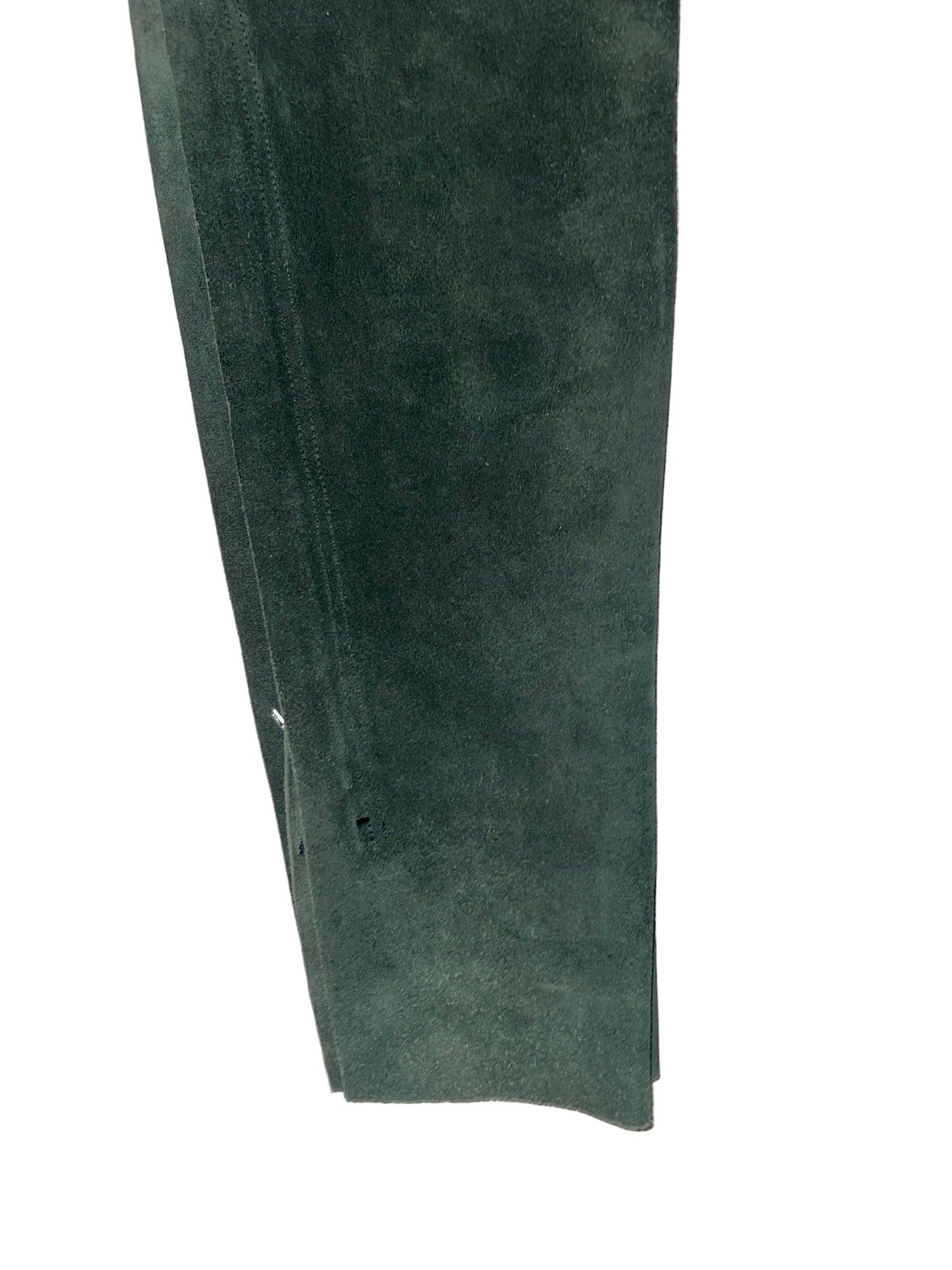 Custom, Dark Green Western Chaps