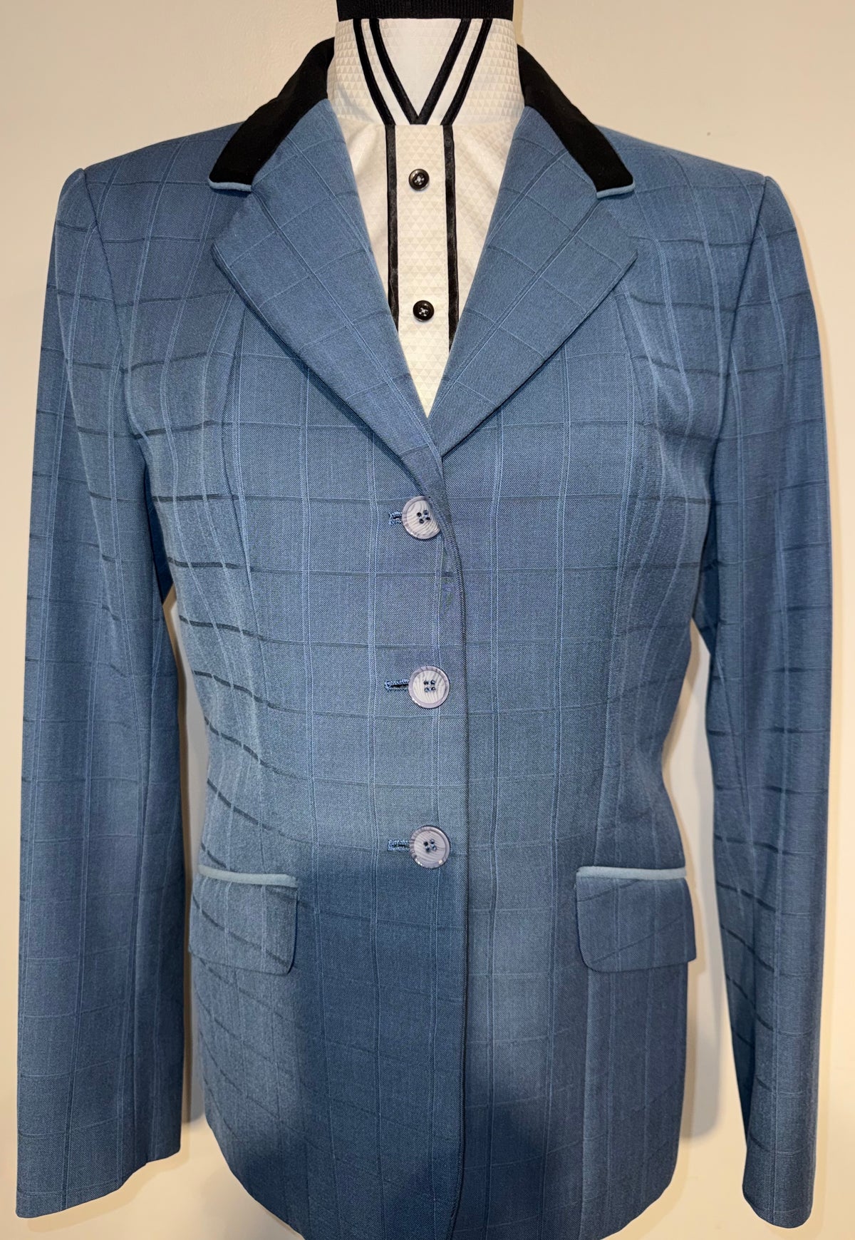 Marsha De Arriaga, Blue Hunt Coat