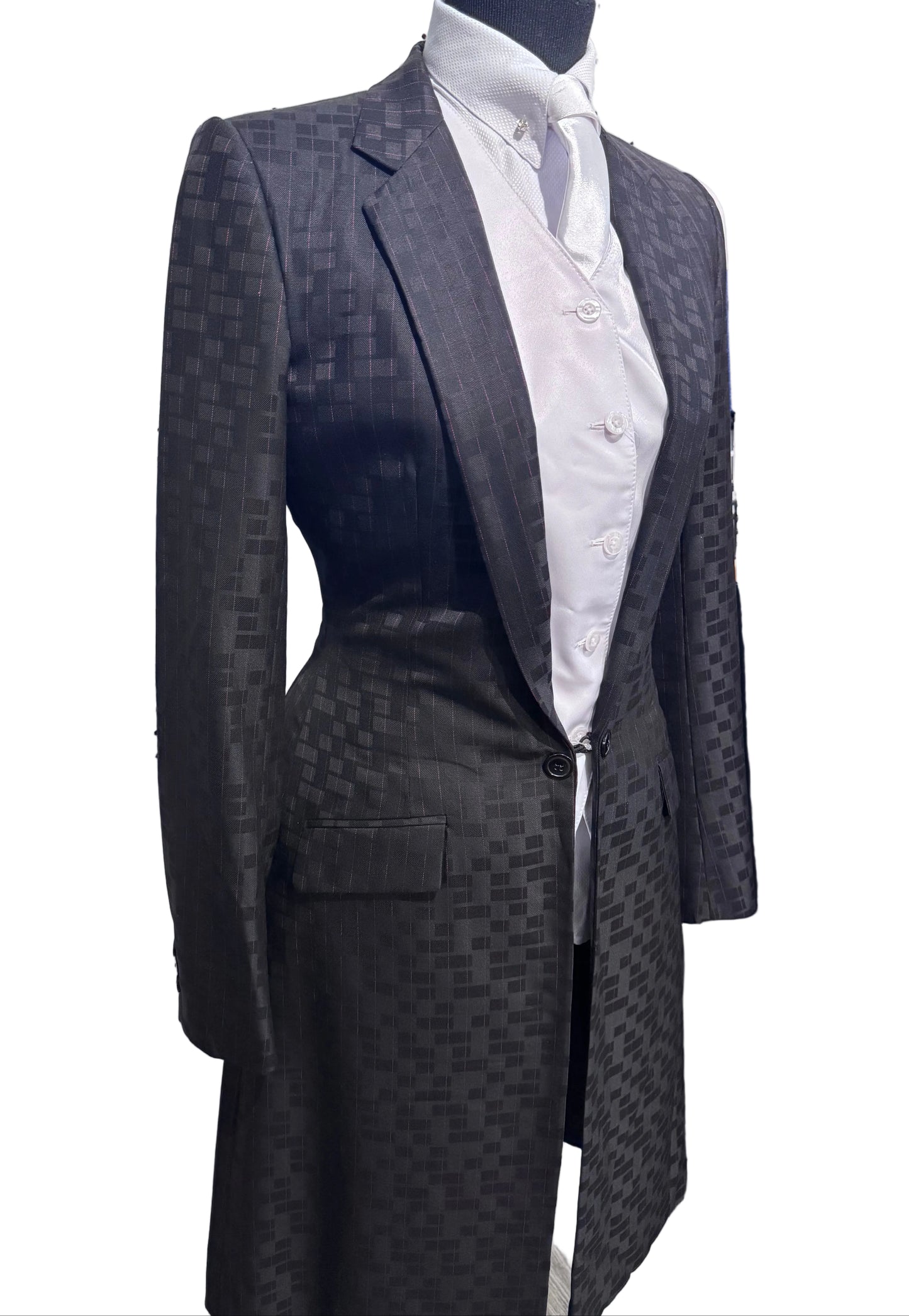 Custom, Black Ladies Day Suit