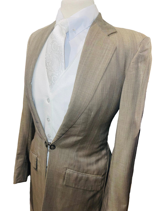 Carl Meyers, Taupe Suit
