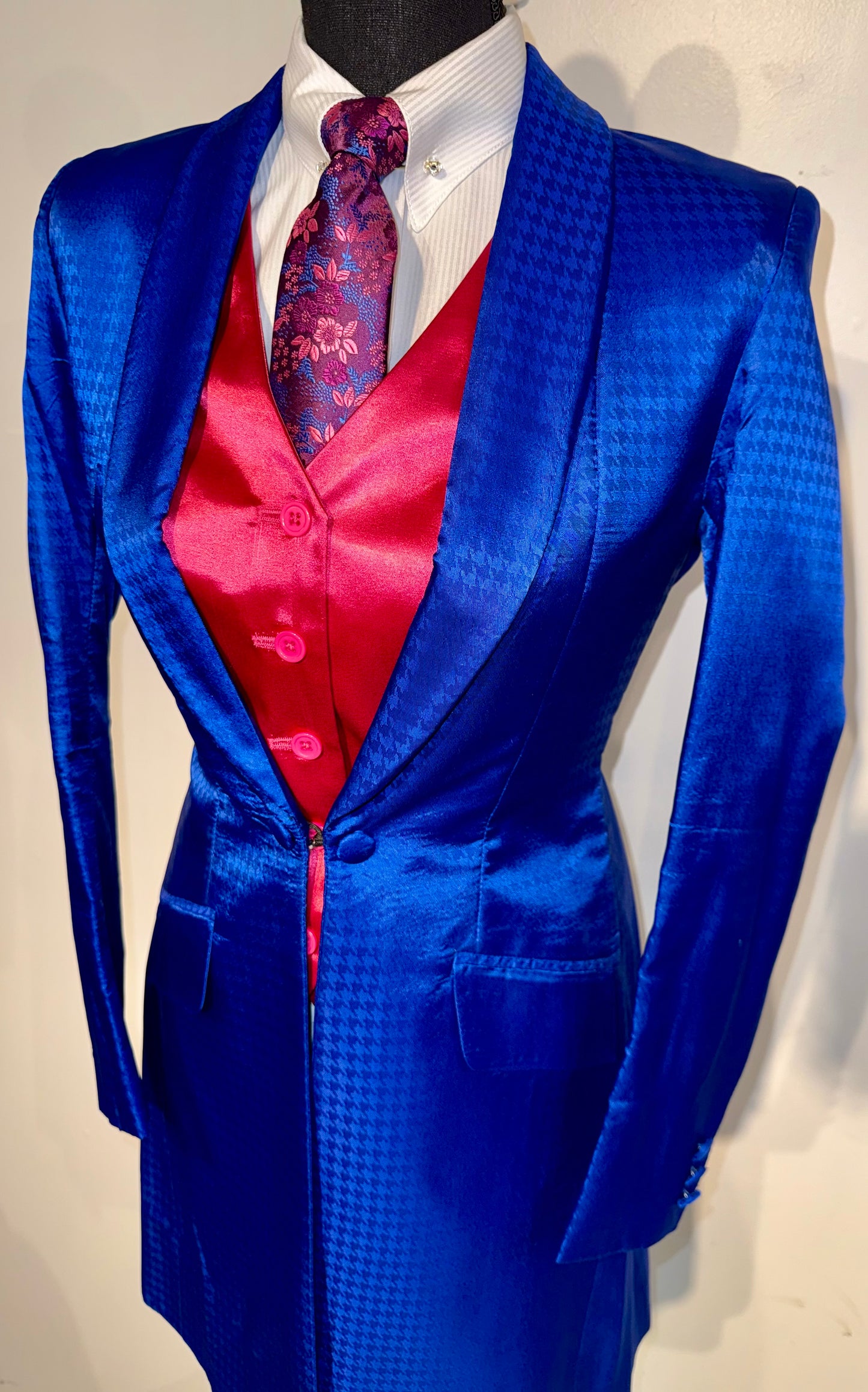 Marsha De Arriaga, Blue Teen Day Coat