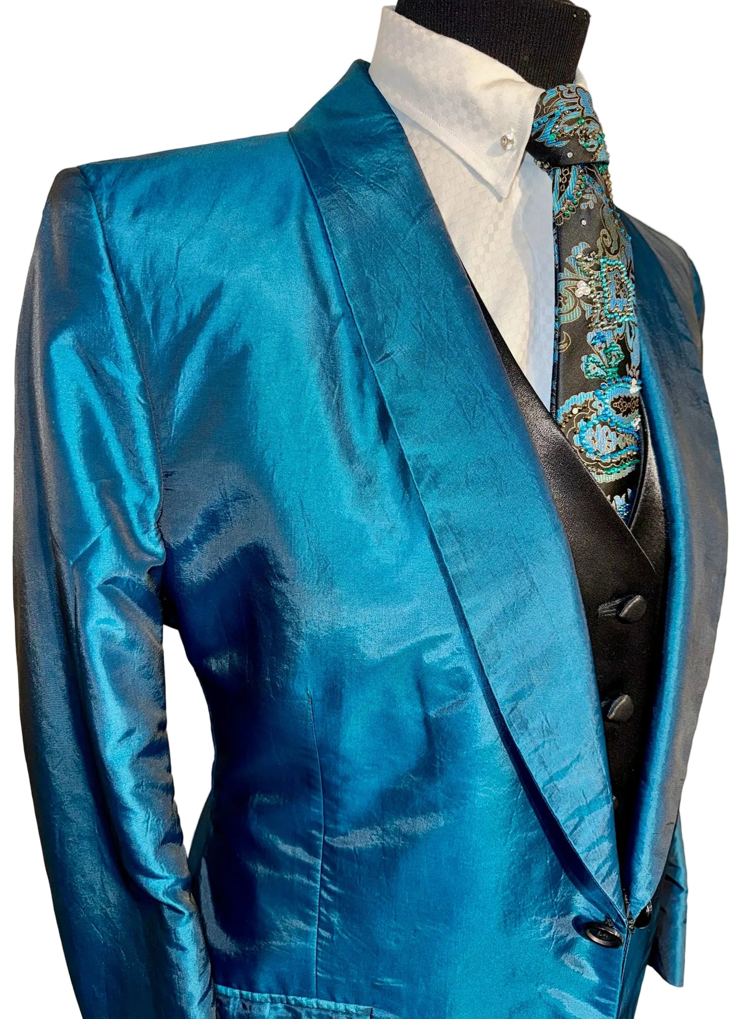 Custom, Ladies Teal Day Coat